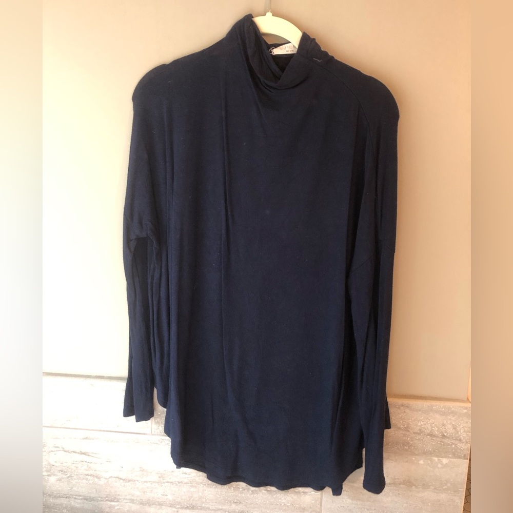 Jersey Knit 1/2 Turtleneck